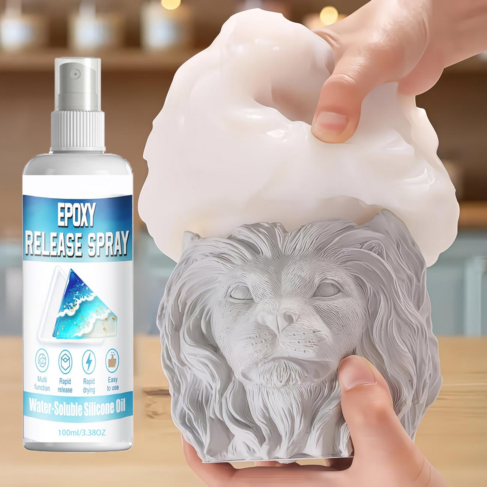 Resin Art Guide - Spray de démoulage silicone, spray de