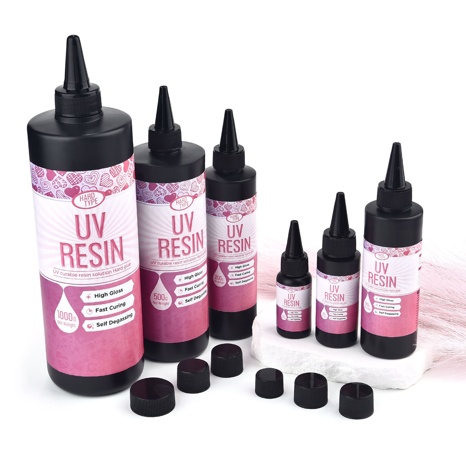 Uv Resin Clear Hard - Colle UV en résine époxy à