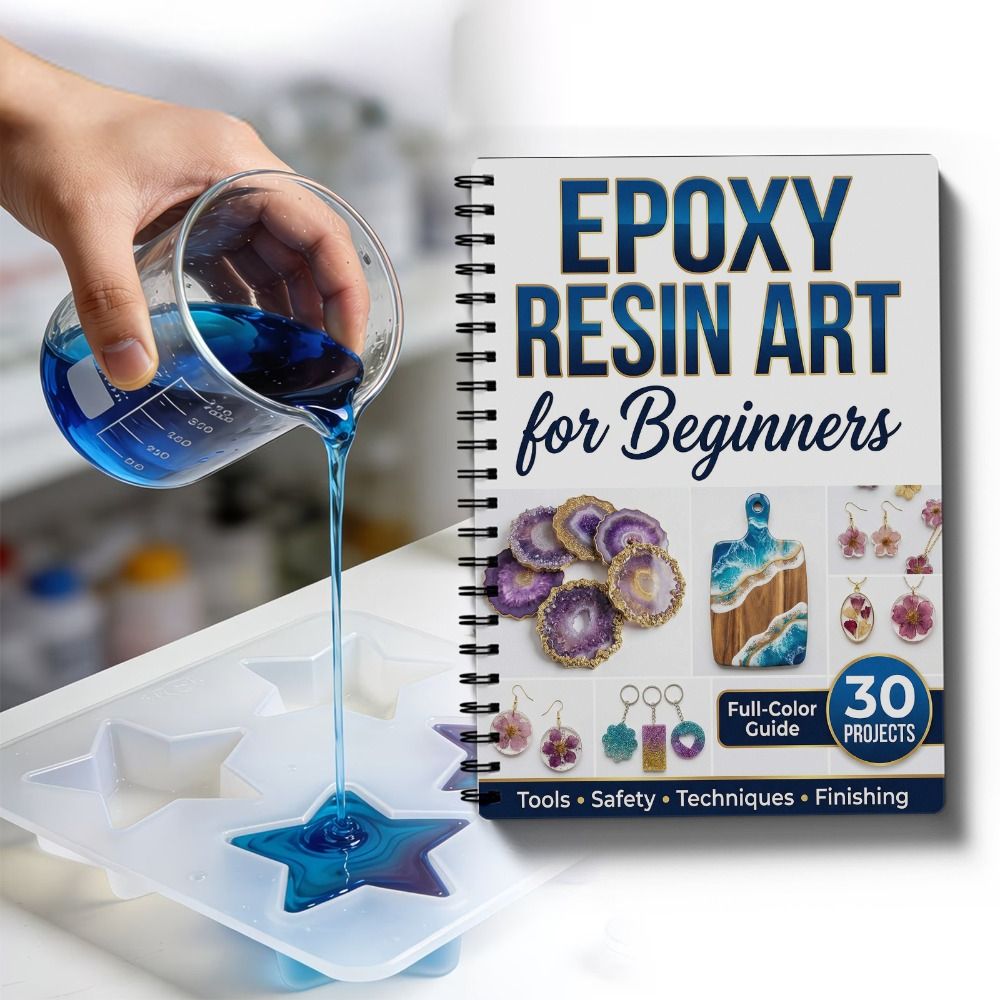 Resin Art Tutorial - Manuel étape par étape sur l'art