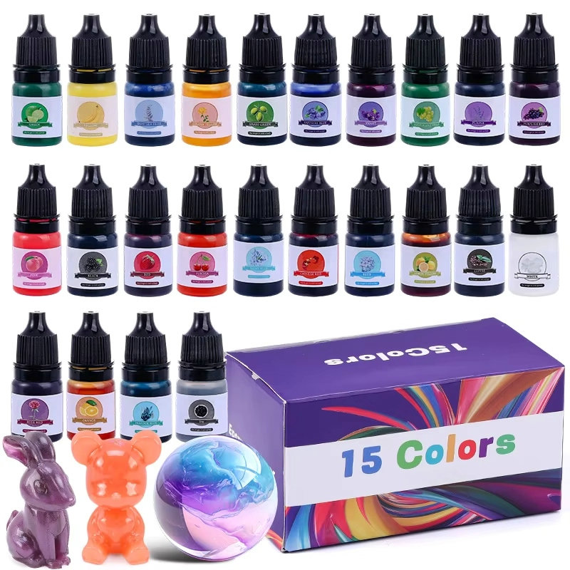 Uv Resin Clear Hard - Pigment de couleur de résine époxy