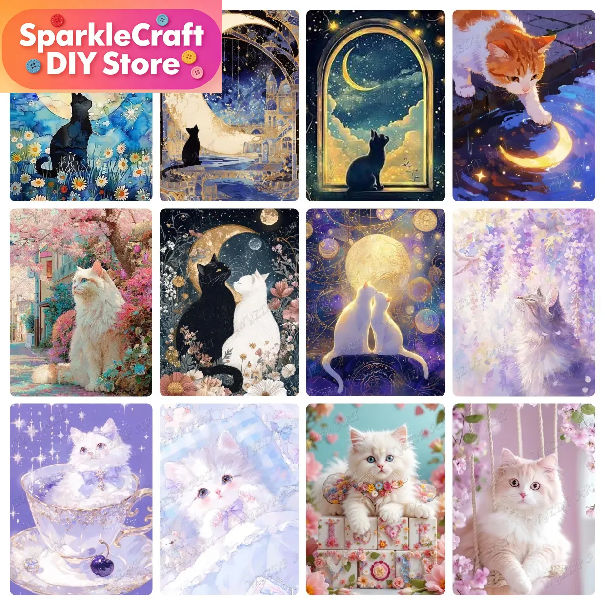 Resin Art Set - Kit de Peinture Diamant 5D DIY