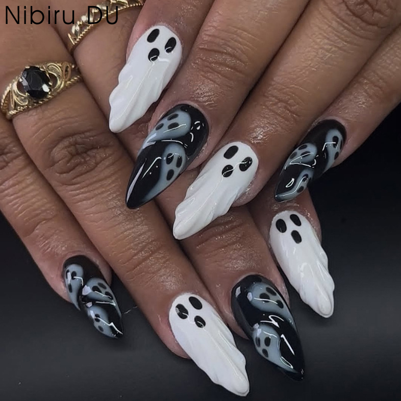 Resin Art Set - 30 pièces 2025 Halloween amande forme