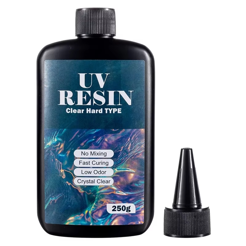 Uv Resin Clear Hard - Résine UV transparente 100g/250g, durcissement rapide
