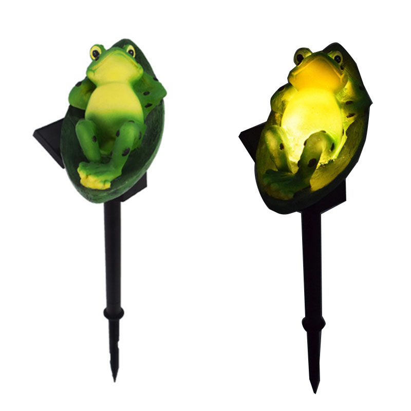 Resin Art Gallery - Lampe Solaire en Résine pour Jardin,