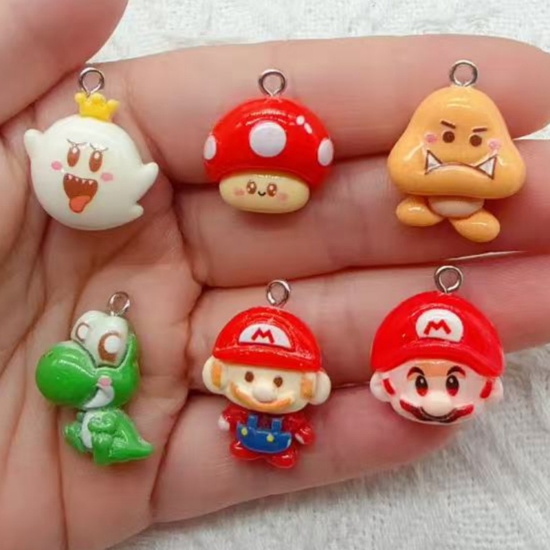 Resin Art Store - Pendentif en résine de dessin animé,