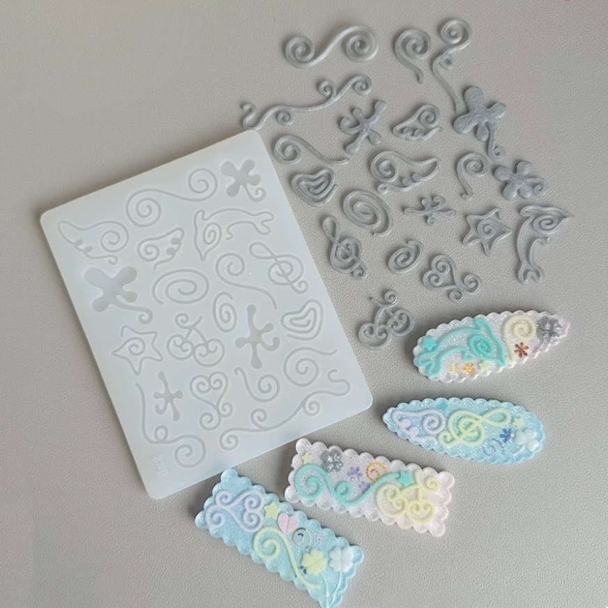 Resin Art Tools - Moule en silicone pour résine, motif