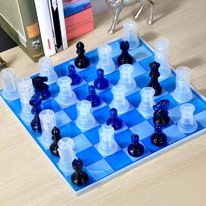 Moule en résine pour jeu d'éch - Resin Art Tools avis et prix