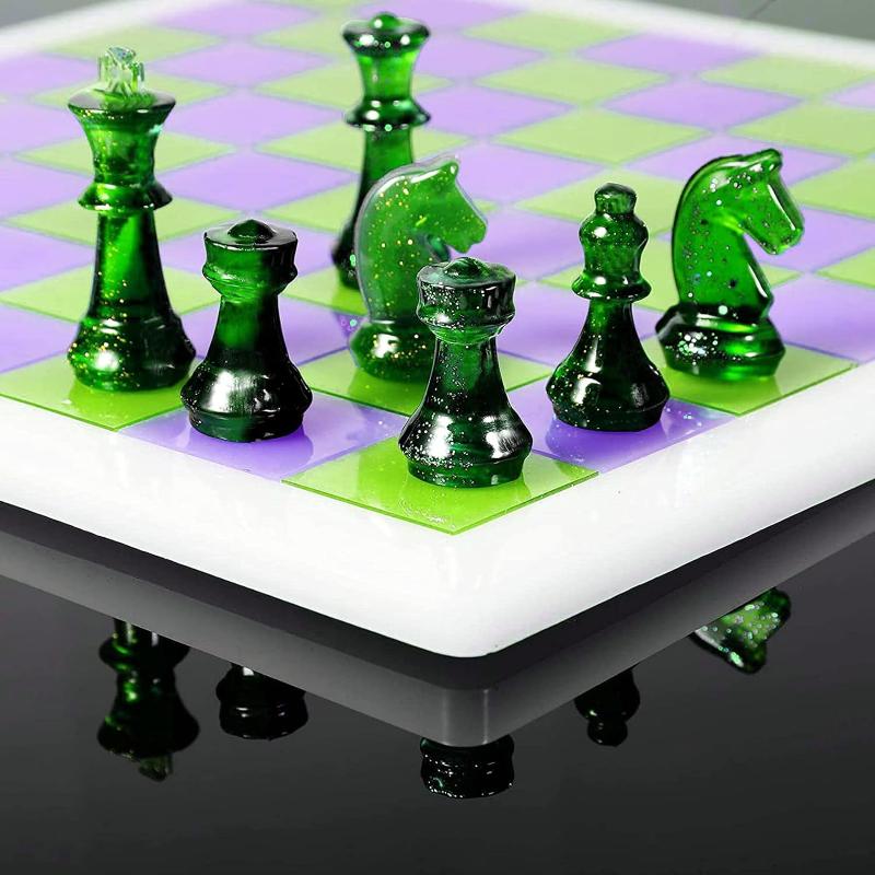 Moule en résine pour jeu d'éch - Resin Art Tools avis et prix