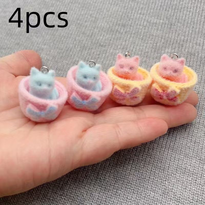 Pendentif chat en résine peluc - Resin Art Store avis et prix