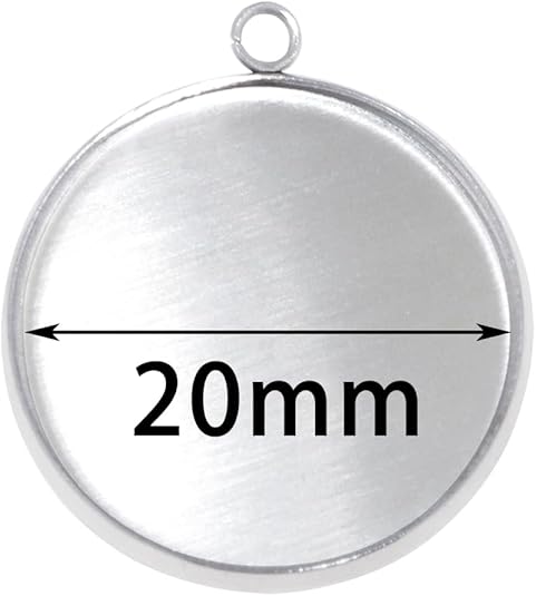 20 pièces en acier inoxydable  - Resin Art Store avis et prix