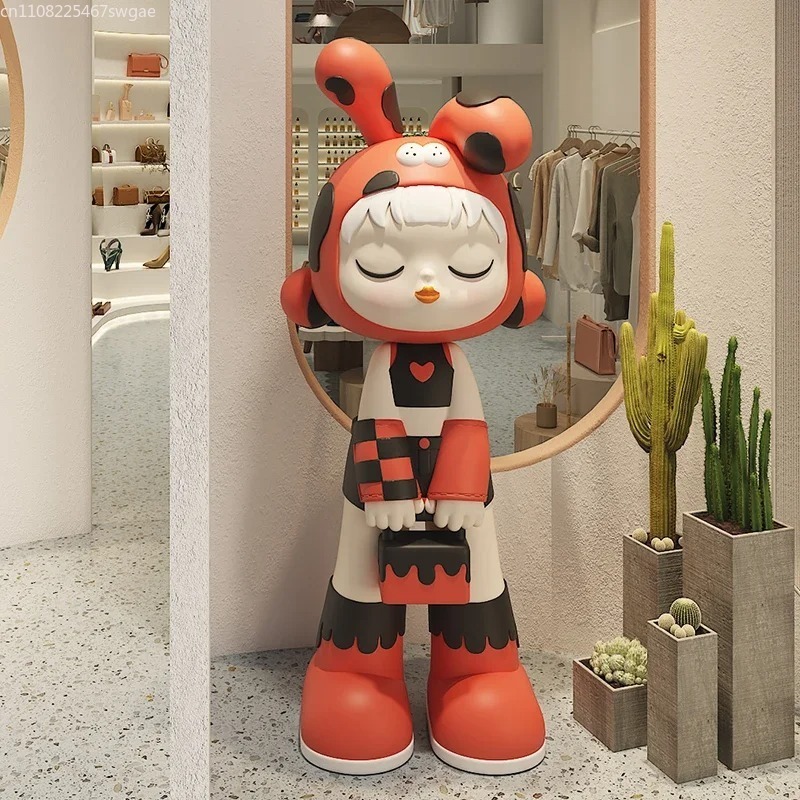 Statue de fille de dessin anim - Resin Art Store avis et prix