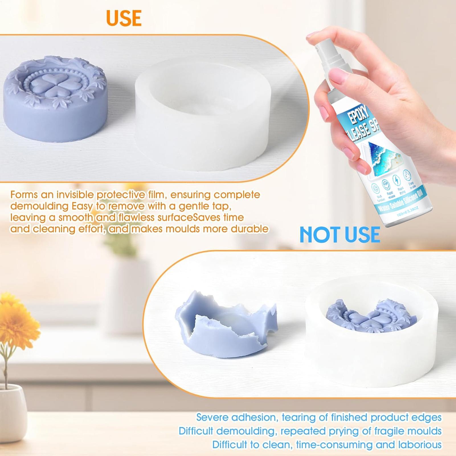 Spray de démoulage silicone, s - Resin Art Guide avis et prix