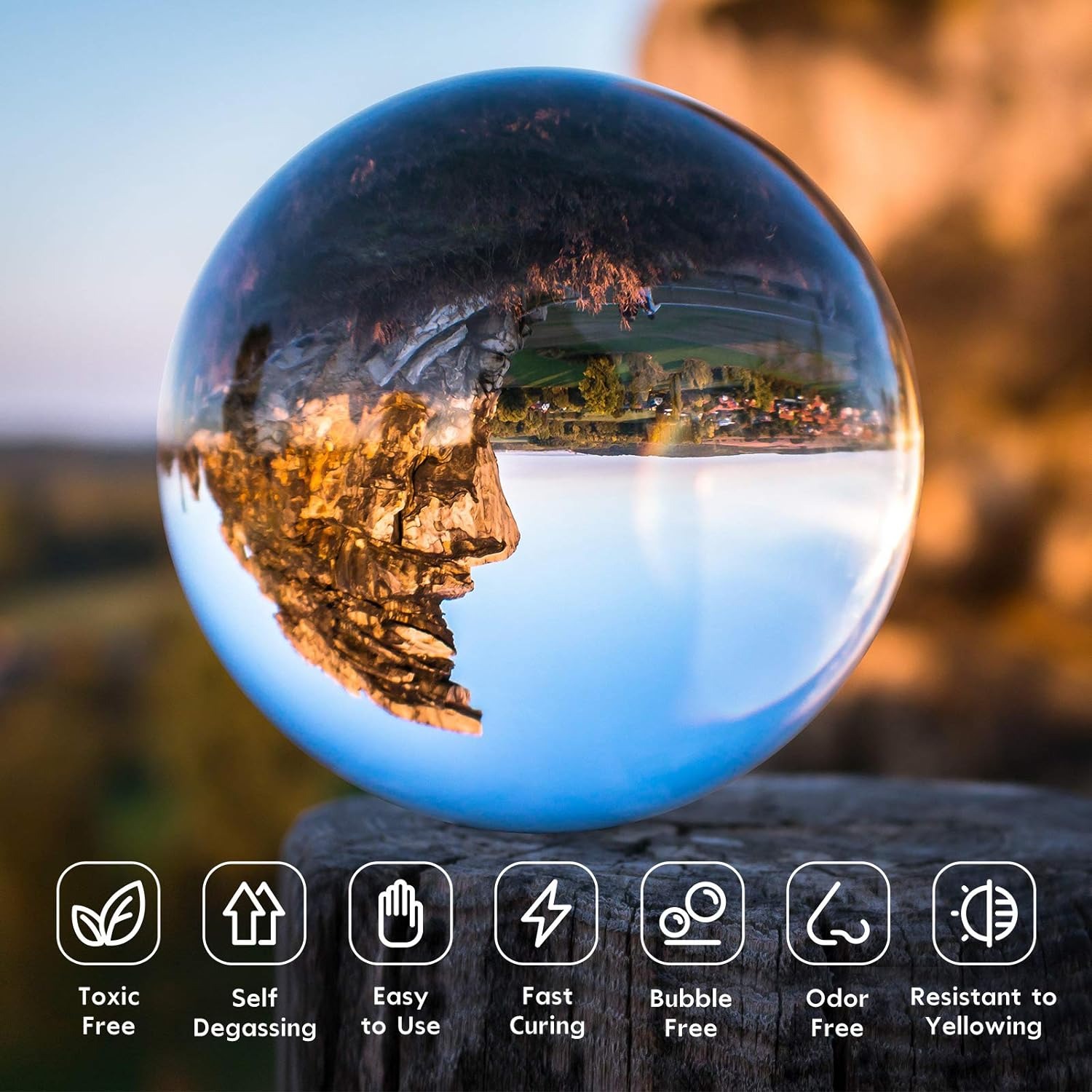 Résine UV Transparente, Dure,  - Uv Resin Clear Hard avis et prix