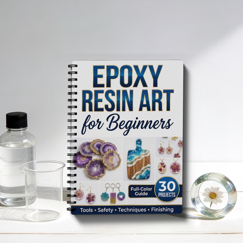 Manuel étape par étape sur l'a - Resin Art Tutorial avis et prix