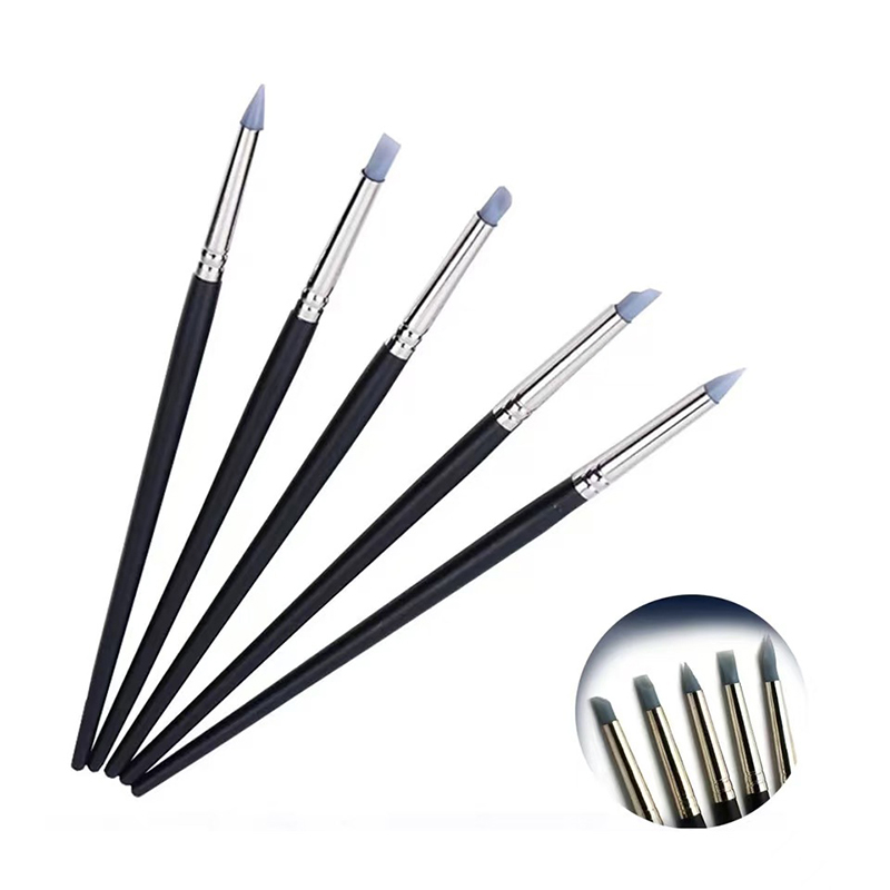 5 stylos pinceaux en silicone  - Resin Art Things avis et prix