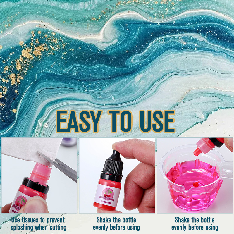 Pigment de couleur de résine é - Uv Resin Clear Hard avis et prix