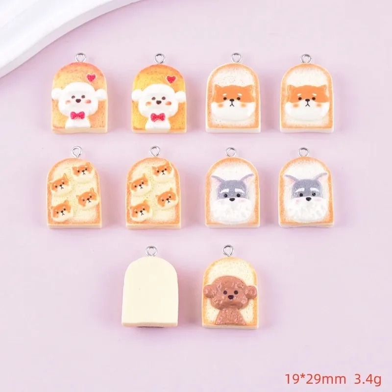 10 pendentifs en résine en for - Resin Art Store avis et prix