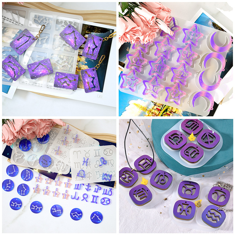 4 styles de moules en résine m - Resin Art Tools avis et prix