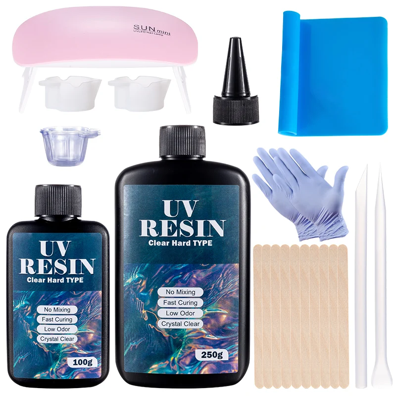 Kit de colle en résine UV dure - Uv Resin Clear Hard avis et prix