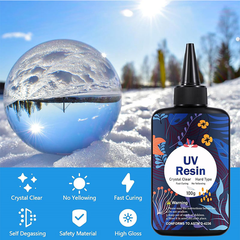 Ensemble de résine UV amélioré - Uv Resin Clear Hard avis et prix