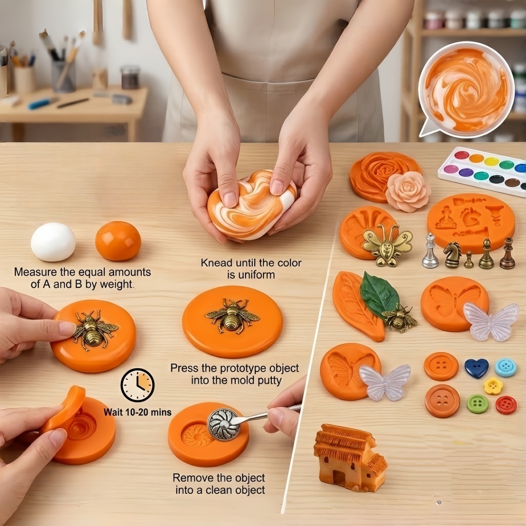 Kit de mastic en silicone pour - Resin Art Tools avis et prix