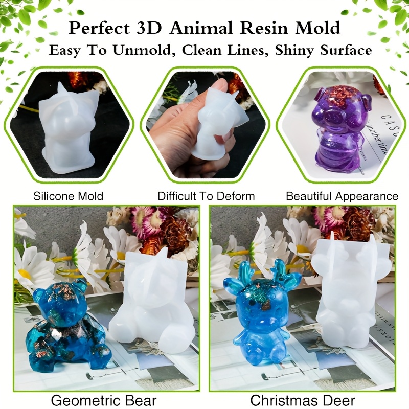 Ensemble de 19 moules en résin - Resin Art Tools avis et prix