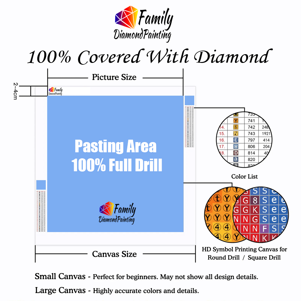 Diamant peinture famille color - Resin Art Set avis et prix