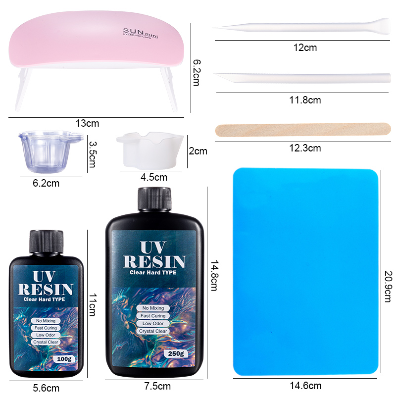 Résine UV transparente 100g/25 - Uv Resin Clear Hard avis et prix