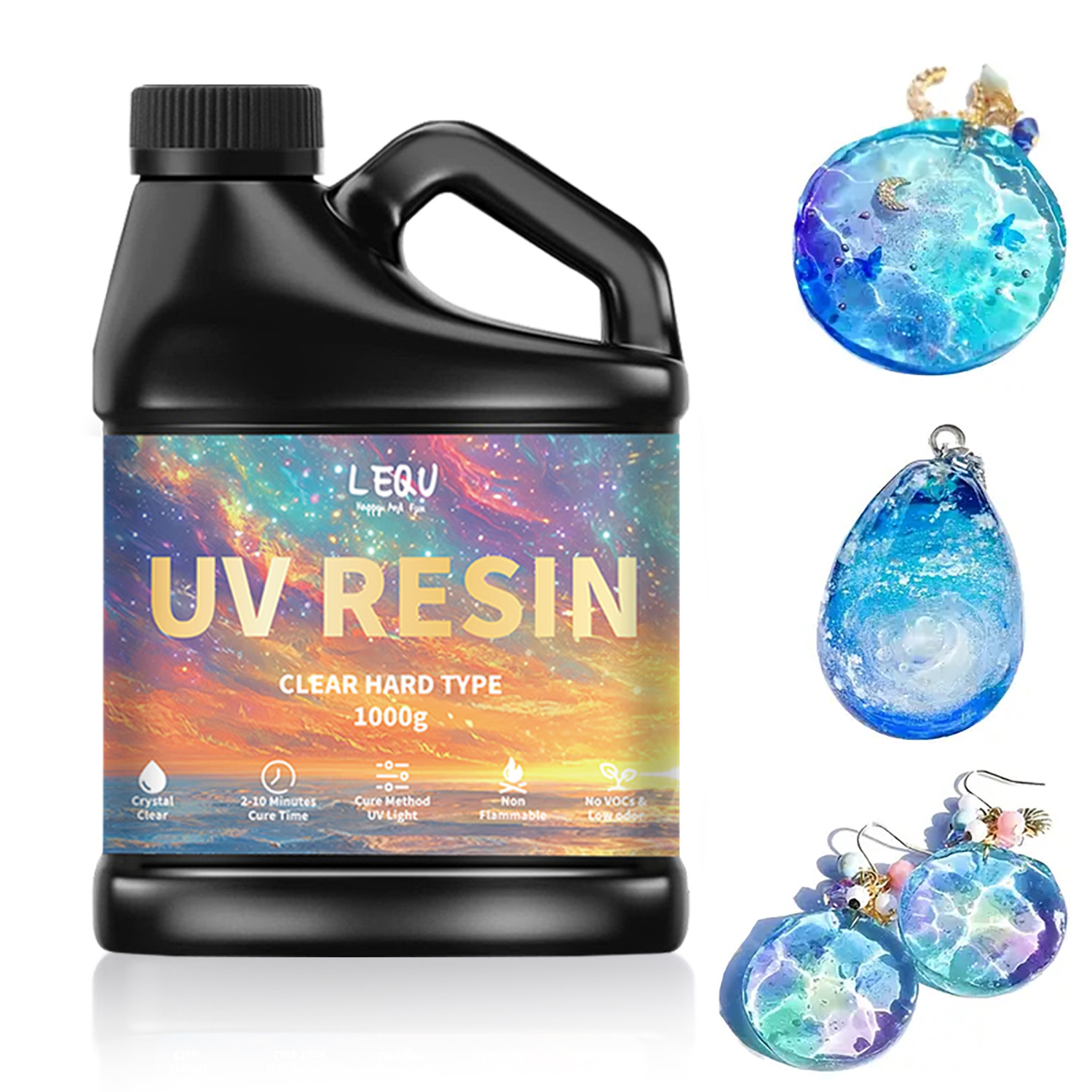 Colle résine époxy UV 100/200/ - Uv Resin Clear Hard avis et prix